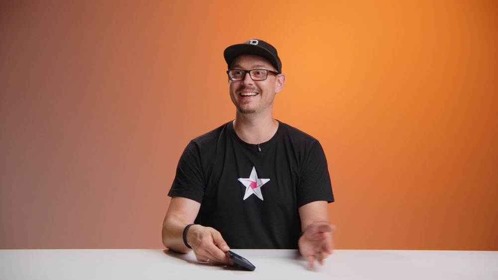 Your operator behind the camera